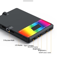 5w Mobile Phone Fill Light with Screen for Live Broadcast and Pocket Light thumbnail