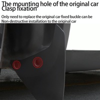 4Pcs / Set Splash Guards Matte Fender No Drilling Required Upgraded Pp Material - For Tesla Model Y thumbnail