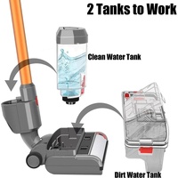 For Dyson V7 V8 V10 V11 V15 Vacuum Cleaner Electric Mop Head Floor Scrubber Head thumbnail