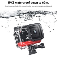 Waterproof 60m Diving Case for Insta360 one Rs 4k Camera thumbnail