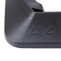 4 Pcs Car Auto Semi-Rigid Pvc Splash Flaps Fender Guard For Audi A4L 2016 Version thumbnail