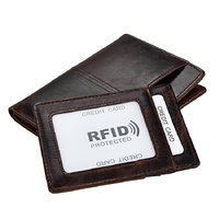 Detachable Card Holder Leather Wallet for Men - Antimagnetic Rfid thumbnail