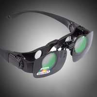 Zoomable Fishing Binoculars - Gray Clip 8X Magnification thumbnail