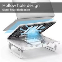 Adjustable Foldable Laptop Stand for Cooling and Ergonomic Lifting thumbnail