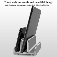 Versatile Aluminum Laptop Tablet Phone Stand - Compact Design thumbnail