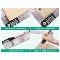 Digital Angle Finder Protractor Ruler - Lcd Display thumbnail