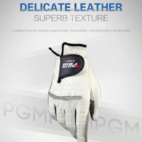 Sheepskin Anti-slip Golf Gloves for Men - Right Hand Size 27# thumbnail