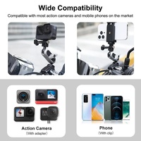 Universal Phone Mount for Handlebars with Clamp and Screw thumbnail