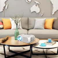 Portable Home Theater Projector - 4500 Lumens Hd Led 1280X720 thumbnail