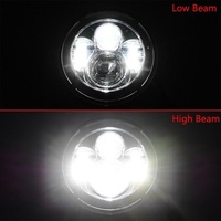 2 Pcs 7 Inch Ip68 Waterproof 6500K 75W Cree Led Headlight Hi / Lo Beam Driving Lamp For Jeep Wrangler Jk Tj Lj thumbnail