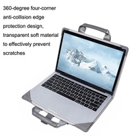 15.4 Inch Macbook Pro Protective Tote Bag - Pink thumbnail