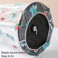 Waterproof Dustproof Fan Cover - Little Dinosaur Design thumbnail