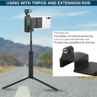 Folding Tripod for Dji Pocket with Sucker Holder thumbnail