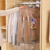 100 Disposable Transparent Dust Bags - 60x150cm - Pp Material thumbnail