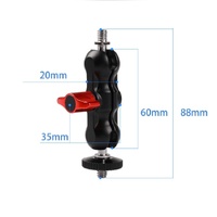 Double Ball Gimbal Arm For Slr Camera With Hot Shoe Mount thumbnail