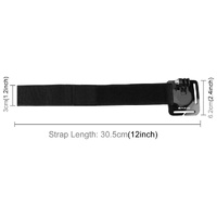 Universal Adjustable Action Camera Mount - Strap Length 28.5cm thumbnail