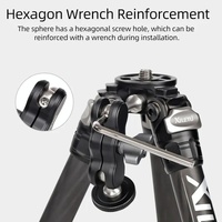 Versatile Dual Ballhead Magic Arm For Camera And Monitor Mounting - Tm-5 thumbnail