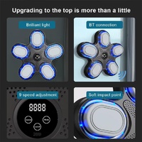 Bluetooth Music Boxing Machine With Adult Gloves - Reaction Training - With Mma Gloves thumbnail