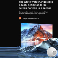 Wireless Smart Projector - 100 Ansi Lumens - 1280X720P - Same Screen thumbnail