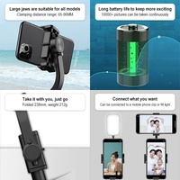 Foldable 3-in-1 Gimbal Stabilizer with Bluetooth Remote and Selfie Stick for Smartphones thumbnail