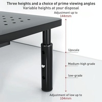 Lenovo Thinkpad Laptop Stand with Phone Holder - Elevated Monitor Stand thumbnail
