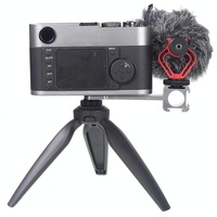 Three-Headed Hot Boot Adapter For Gimbal With Led Mic Mount thumbnail