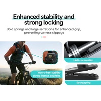 Universal Magnetic Backpack Mounting Bracket - Quick Release thumbnail