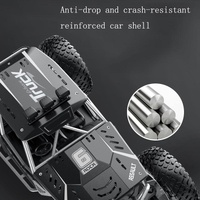 Large Alloy Off-road Rc Car for Kids - Black thumbnail