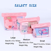 Small Waterproof One-Shoulder Crossbody Diving Bag - Small White thumbnail