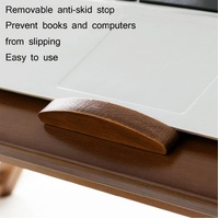 Adjustable Folding Laptop Desk for Dorm or Study - Height and Space Saver thumbnail