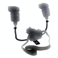Adjustable Dual Arm Flash Bracket Mount For Hot Shoe thumbnail