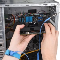 Adjustable Anti Static Wrist Band with Cord - thumbnail