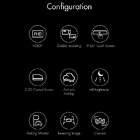 9.66 Fhd Ips Touch Screen Car Dvr with Starlight Night Vision thumbnail