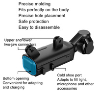 Extended Adapter for Dji Pocket 3 - Protective Bezel with Cold Shoe Bracket thumbnail