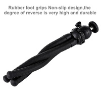 Flexible Mini Octopus Tripod with Ball Head for Slr Cameras Gopro and Cellphones - 30cmx5cm thumbnail