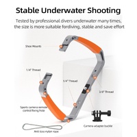 Underwater Scuba Diving Handheld Stabilizer For Action Cameras thumbnail