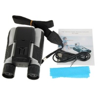 5Mp 12X32 Zoom Telescope Binocular Digital Camera With 2.0 Tft Lcd Screen - Black thumbnail