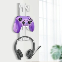 Acrylic Game Controller and Headphone Wall Mount - Set of 2 thumbnail