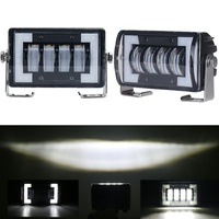 4.76 Inch 24W Dc 12 - 24V 1800Lm Ip67 Car Work Lights / Front Bumper Lights / Roof Lights With Holder thumbnail