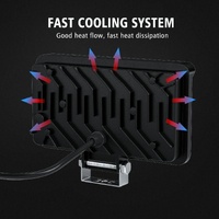 Cs - 1242A1 Car 4 Inch Square 32Leds Highlight Work Light Modified Front Bumper Lamp Spotlight thumbnail