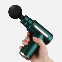 Electric Shock Muscle Massage Gun - Mini Green Pocket thumbnail