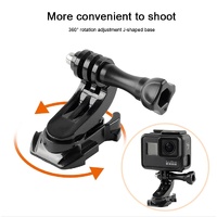 360 Rotating J-type Base for Action Cameras thumbnail