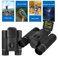 10X25 Zoom Binocular Telescope With Hd Digital Camera And 1.5 Lcd Screen - Black thumbnail