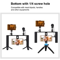 Smartphone Video Rig For Vlogging And Filmmaking - Stabilizer For Iphone Galaxy Huawei Xiaomi Htc Lg Google And More thumbnail