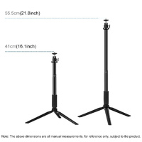 Live Broadcast Phone Bracket & Tripod Mount with Extension Rod & 6.2 Inch Led Ring Light Kit thumbnail