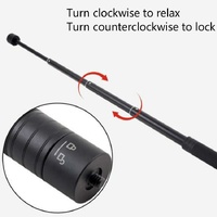 Telescopic Extension Rod for Handheld Three-axis Gimbal Stabilizer - 19cm to 73cm thumbnail
