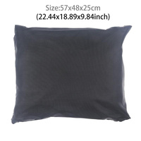 Foldable Outdoor Umbrella Cover - Uv Protection 210d Oxford Cloth 57x48x25cm Black thumbnail