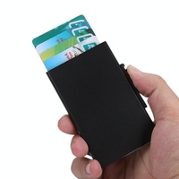 Aluminum Rfid Blocking Credit Card Holder - Red thumbnail