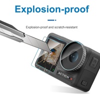 Tempe Glass Lens Protector for Dji Action - 3-in-1 Set thumbnail