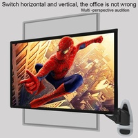 Telescopic Wall-mounted Monitor Stand - Factory Colour thumbnail